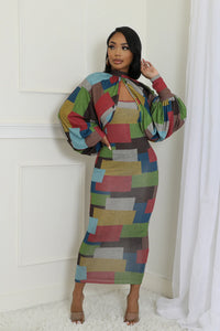 Color block Dress